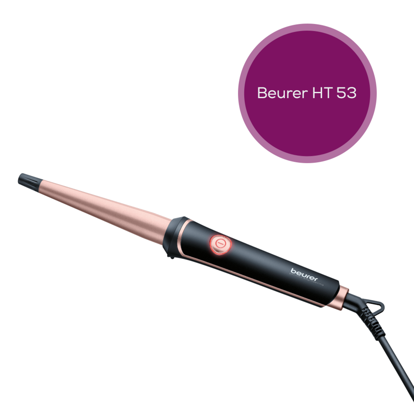 Beurer Lockenstab HT 53 & Glättungsbürste HS 60-Praktisches Set fürs Haarstyling