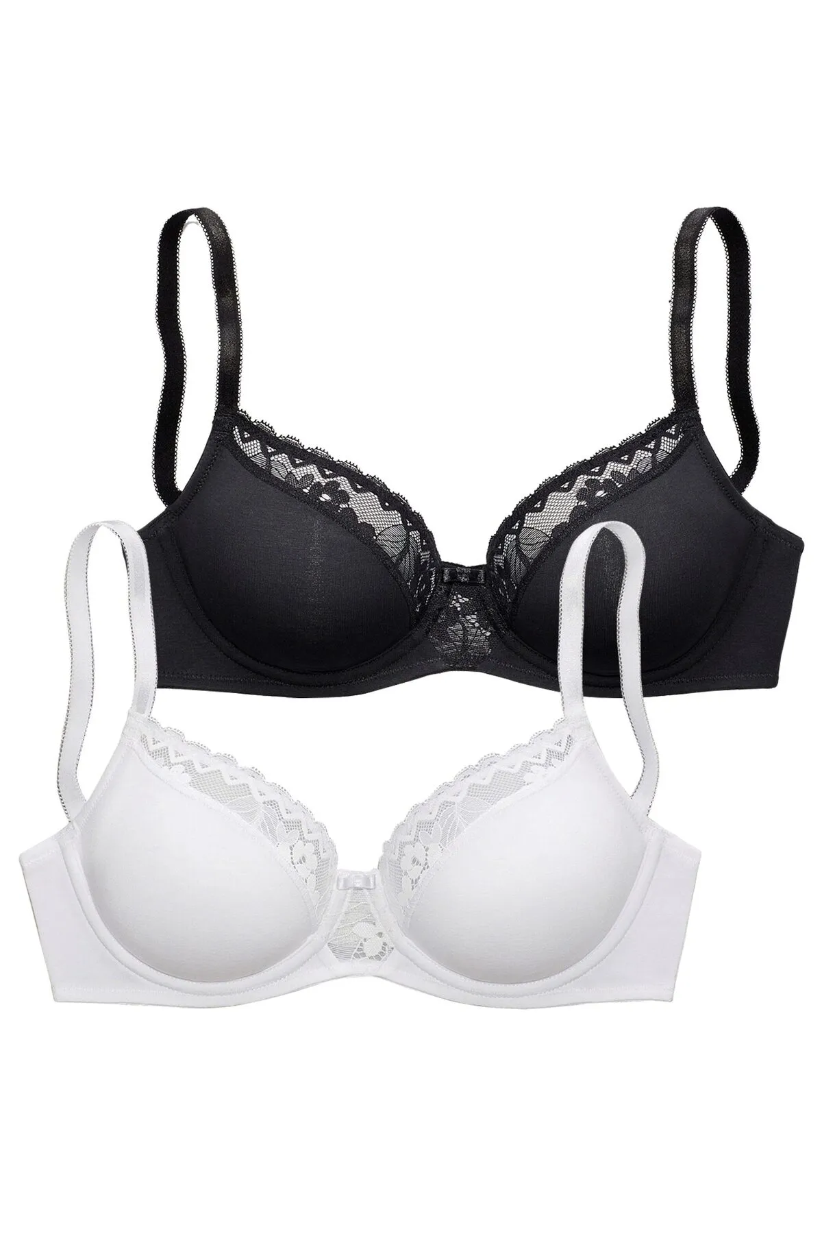 PETITE FLEUR  BH - Weiß - Unifarben