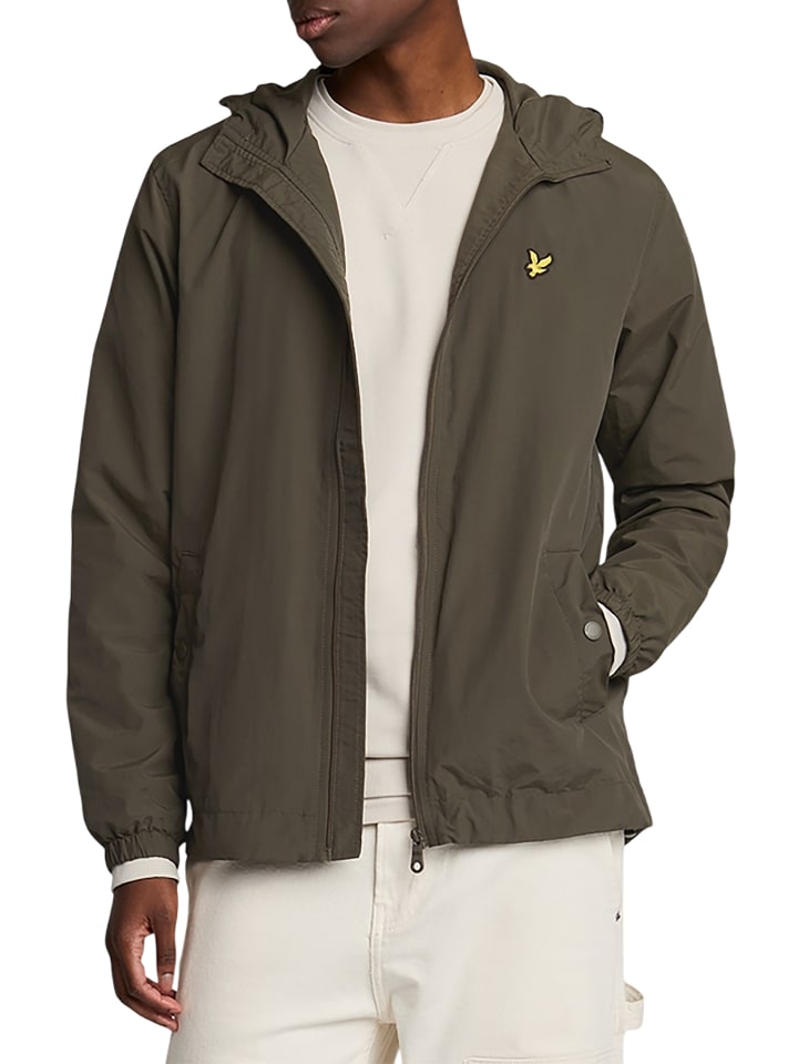 Lyle & Scott Windjacke in Olivgrün günstig kaufen