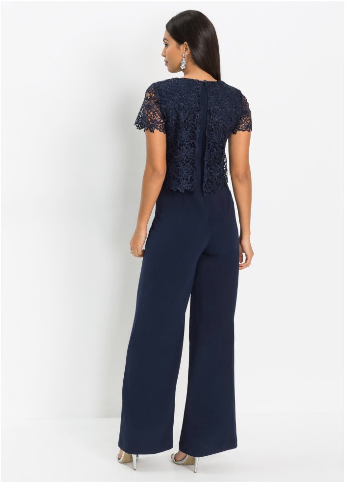 Jumpsuit mit Spitze