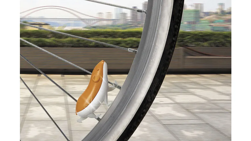 OTOTO Fahrrad Hamster Speedy