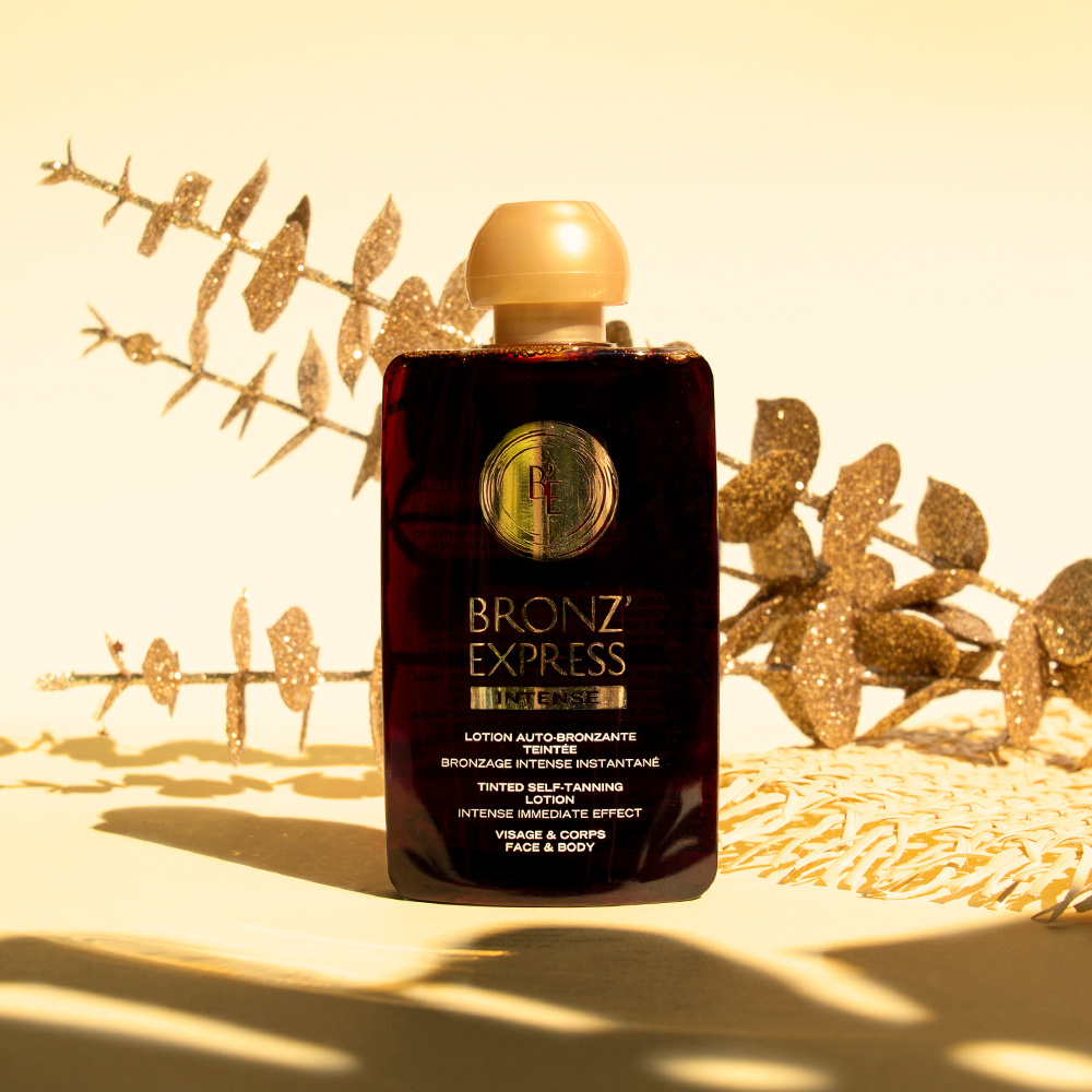 Bronz'express Lotion Auto-Bronzante Teintée Intense Auto-bronzant teinté corps et visage