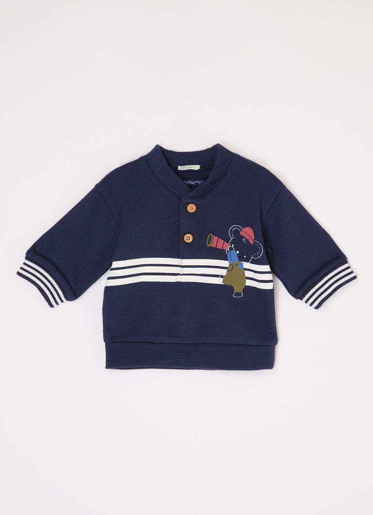 Pulover Benetton cu model