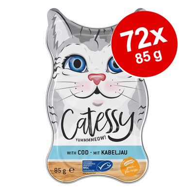 Sparpaket Catessy Schälchen 72 x 85 g