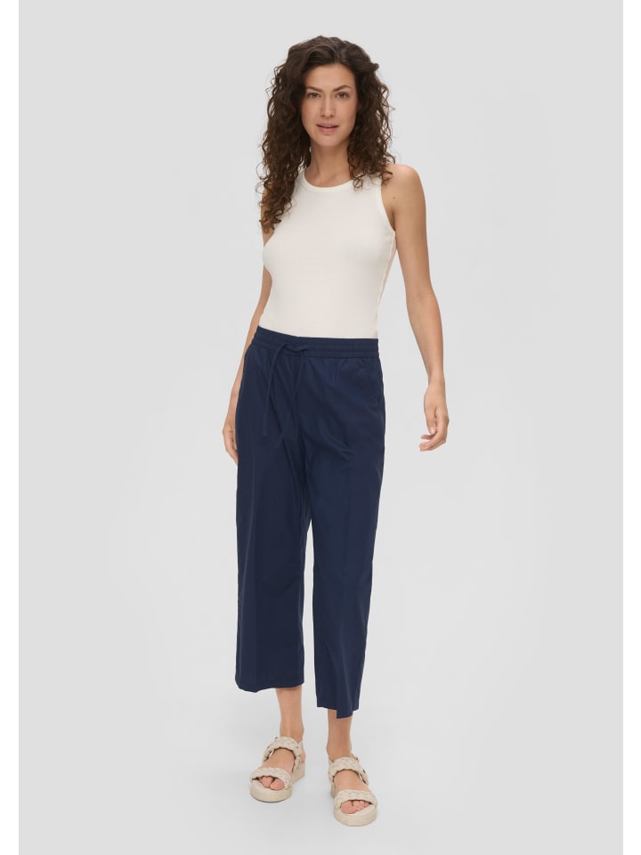 s.Oliver Hose 7/8 in Blau günstig kaufen