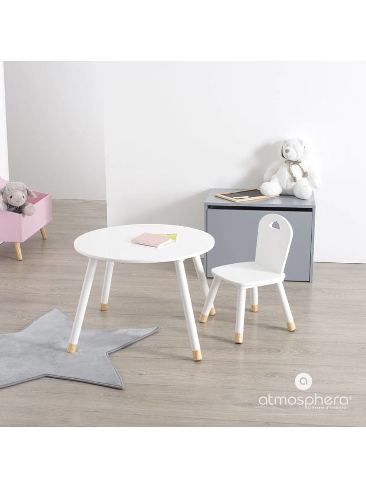Atmosphera Créateur d'intérieur Kinderstuhl in weiß günstig kaufen onesize
