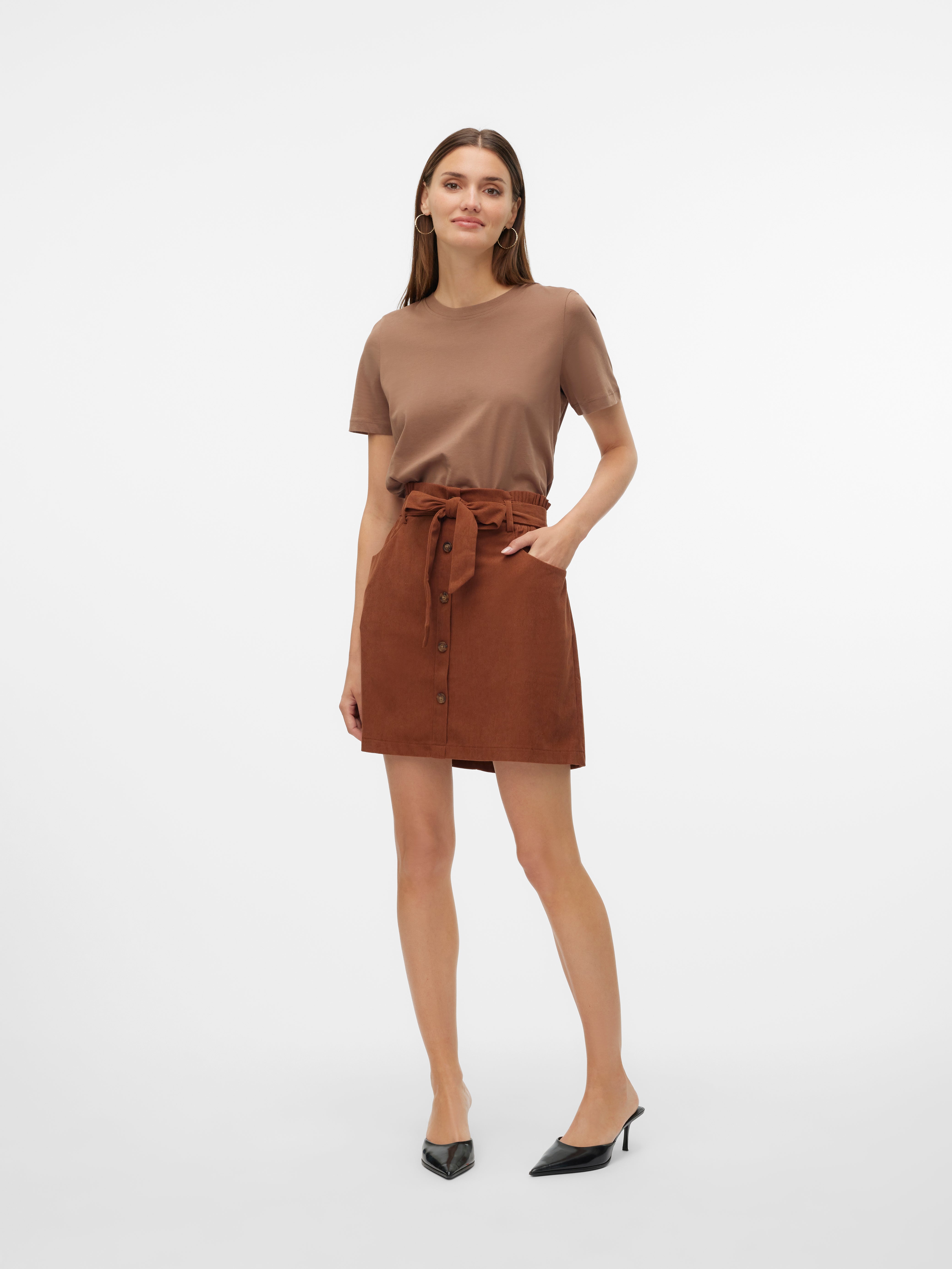 VMVILJA Hohe Taille Kurzer Rock