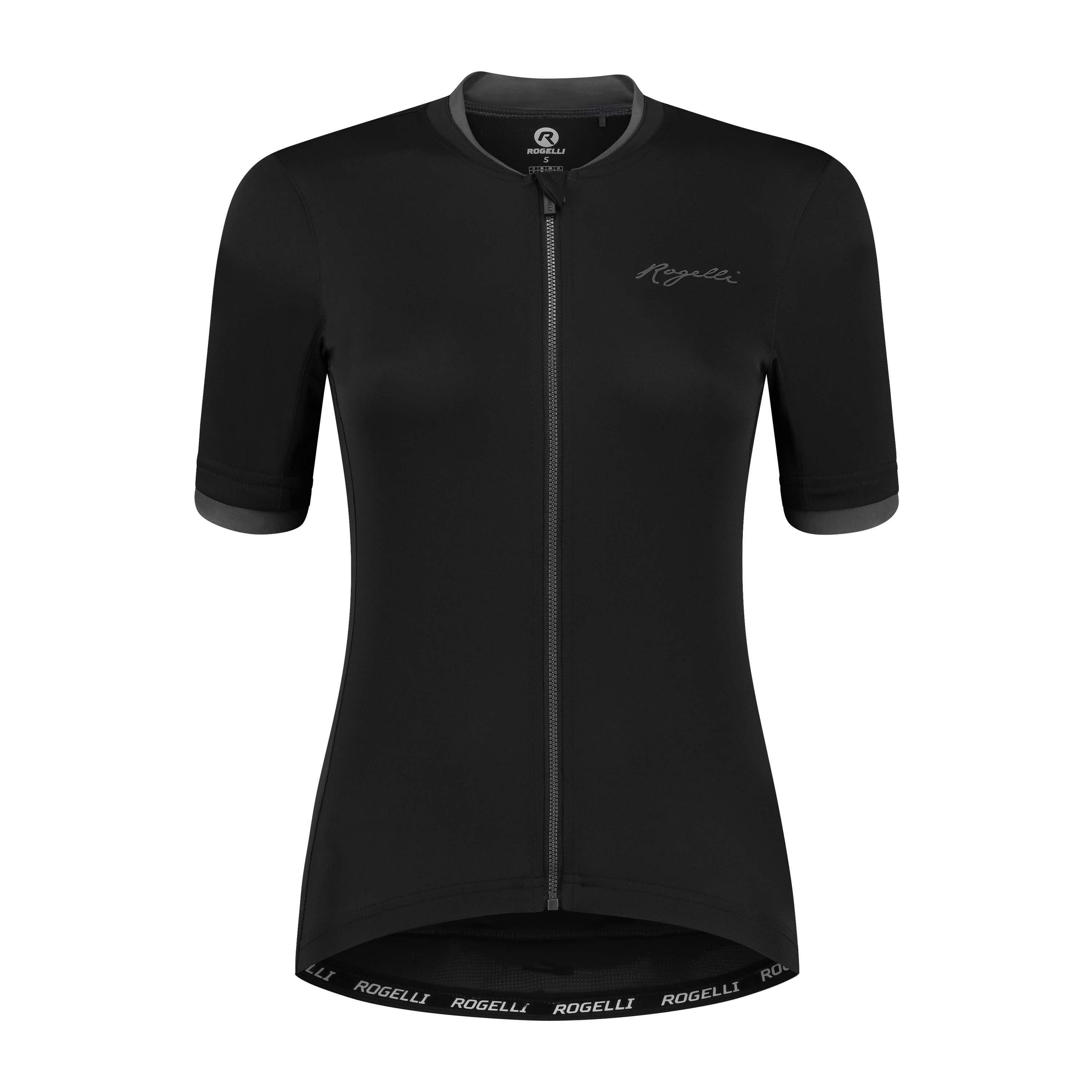Rogelli Essential Black Damen Radtrikot