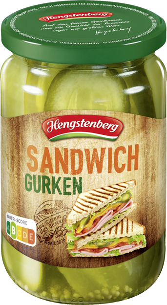 Hengstenberg Sandwich-Gurken