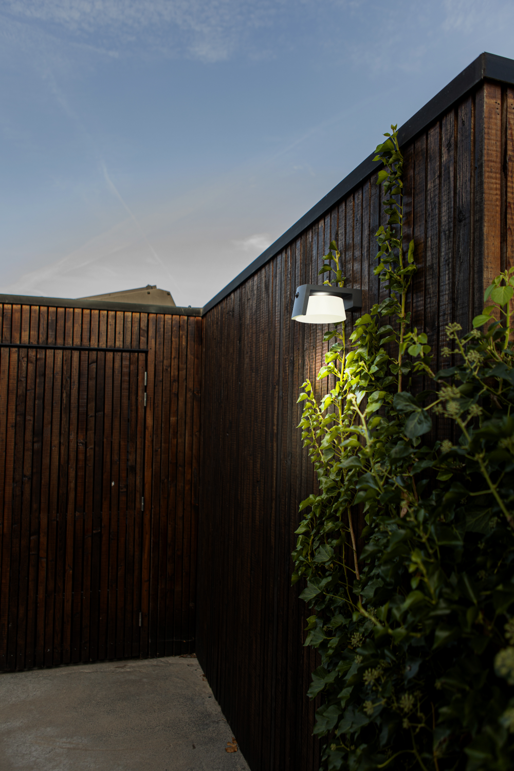 Solar Wandleuchte Moon anthrazit