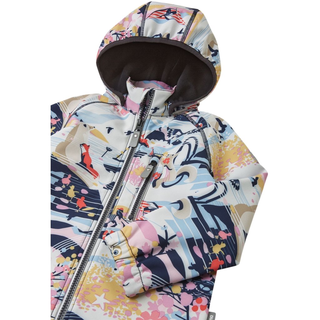 Reima Vantti Lilac Pink Kinder Softshelljacke