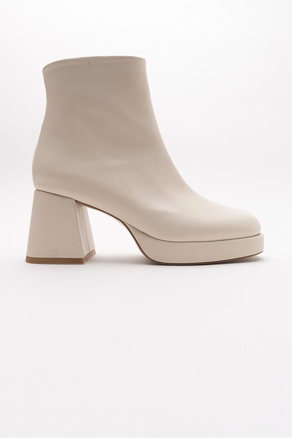 LuviShoes  Fore Cream Skin Damenstiefel