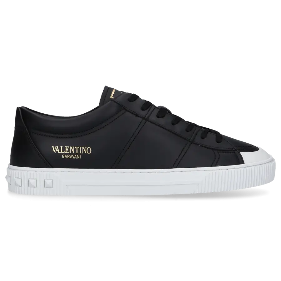 Valentino Garavani - Sneaker low CITYPLANET Kalbsleder - schwarz
