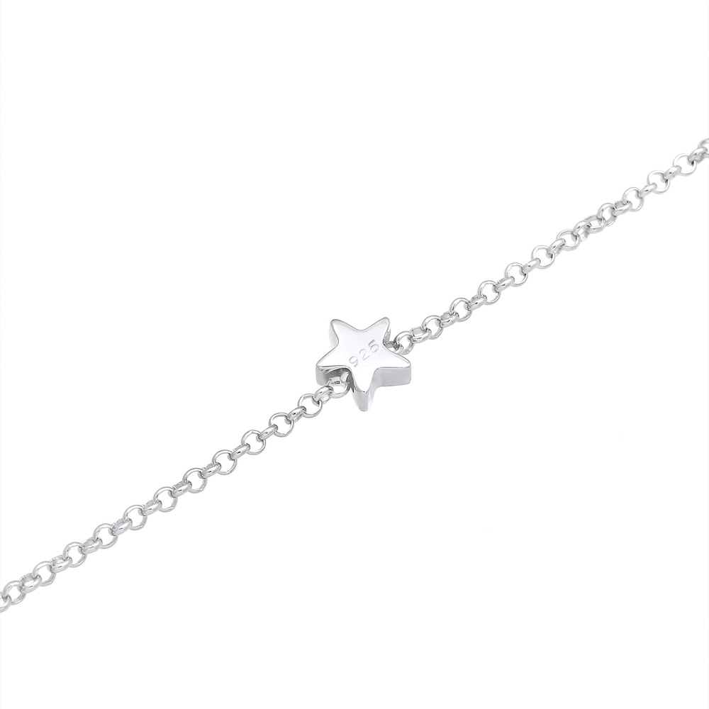 Elli Elli Bracelet Astro Étoile Basic Bracelet Femme - (925/1000) Argent Bracelet