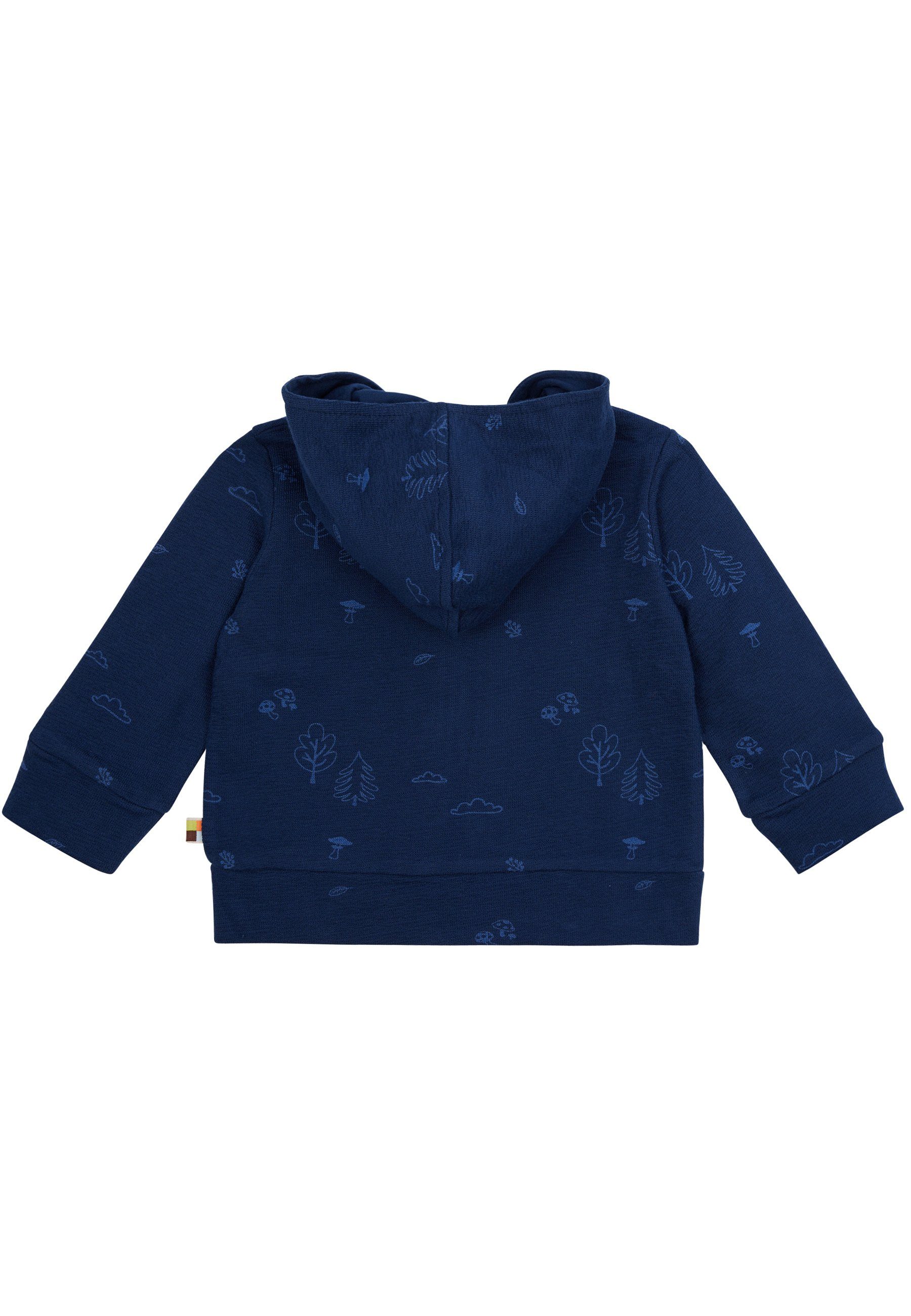 loud + proud Strickjacke Warmer Strukturstrick GOTS zertifizierte Bio-Baumwolle