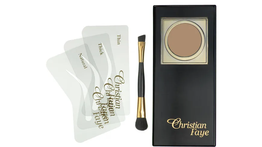 CHRISTIAN FAYE Eyebrow Powder Set 3 g CF65 - Black