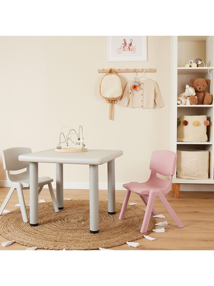 Bieco Spielwaren Kinderstuhl bis 80 kg belastbar in Rosa günstig kaufen onesize