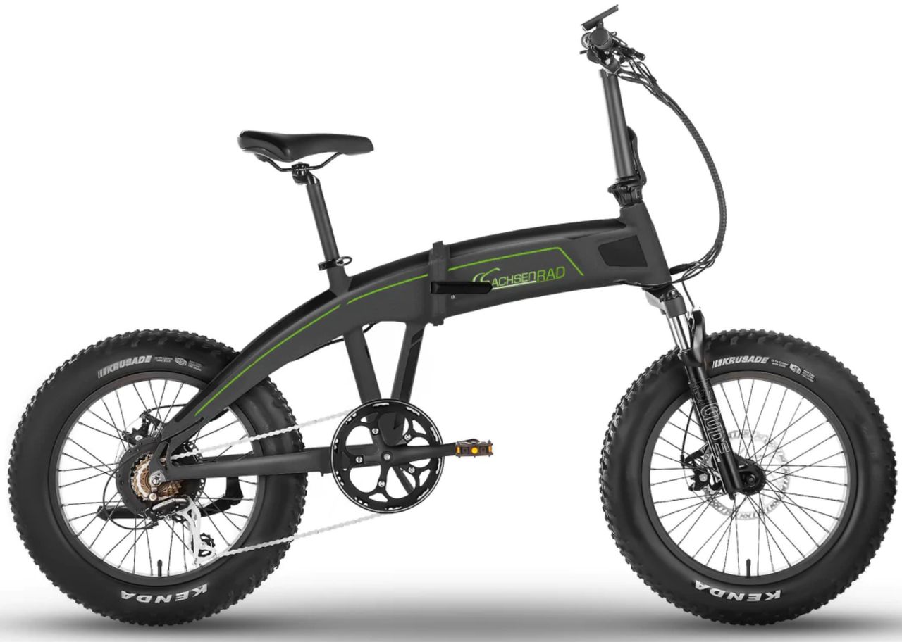 SachsenRad E-Folding Bike F6 Safari Fatbike