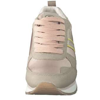 Tom Tailor Schnürsneaker in beige