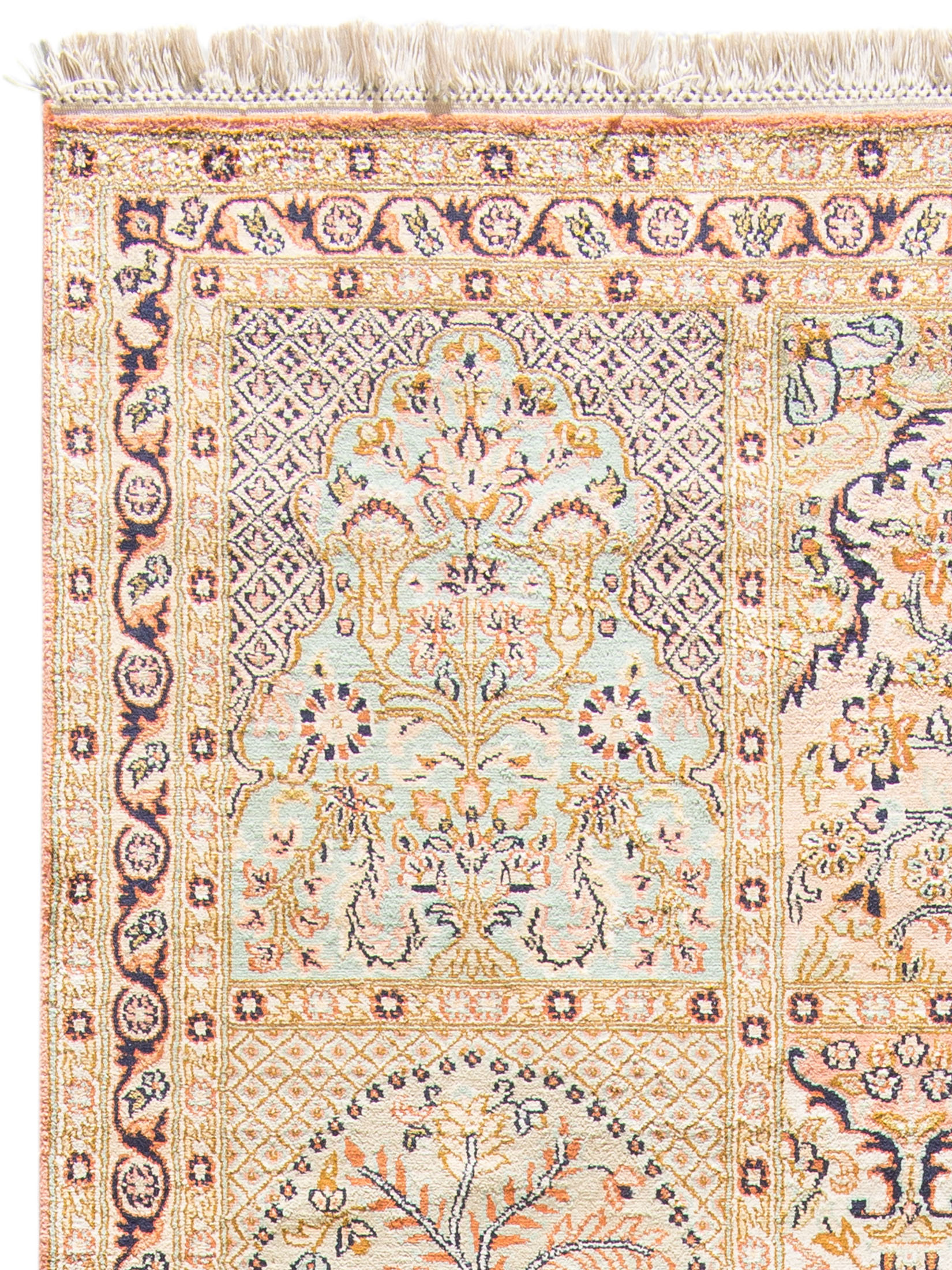 Kaschmir Seide 16/16 ca. 80 x 306 cm, Unikat / Einzelstück