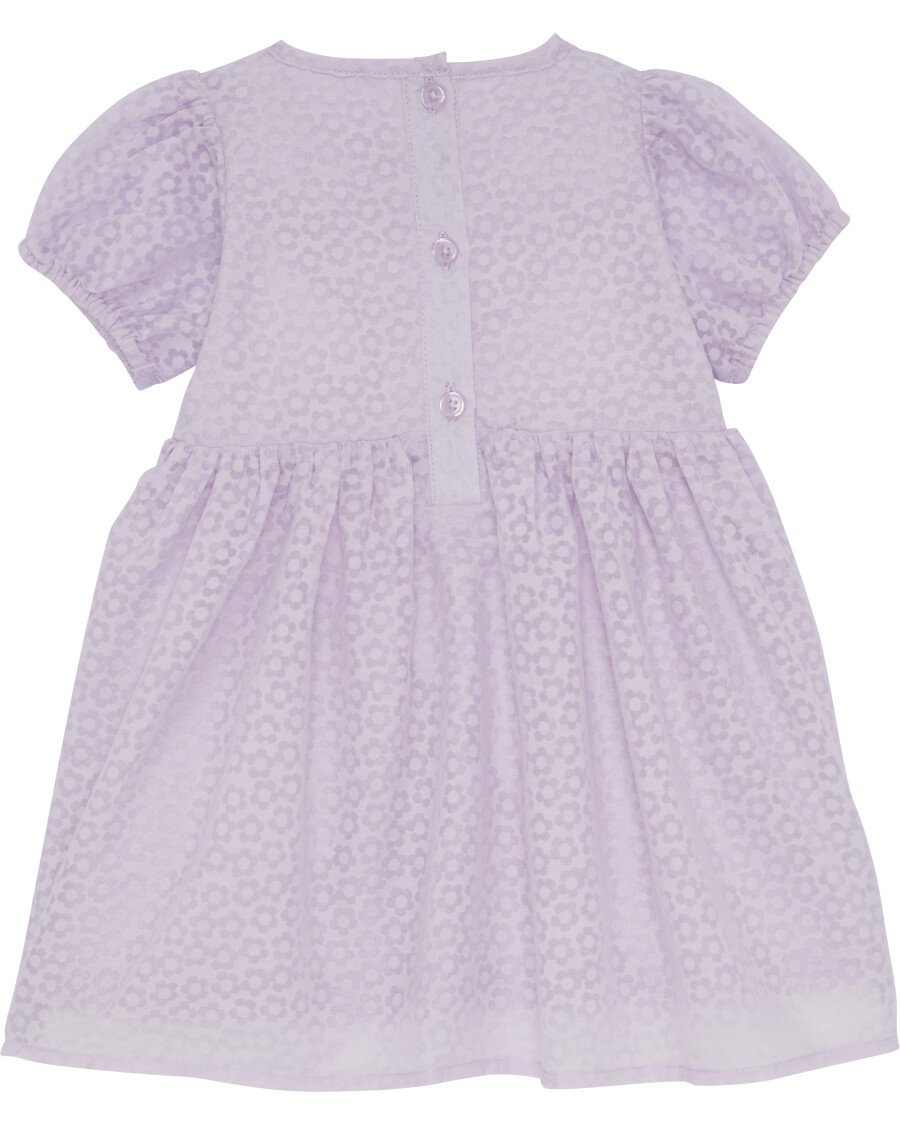 Kleid in Ausbrenner-Optik