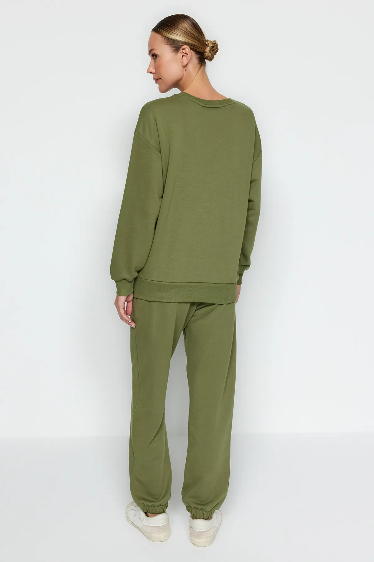 Trendyol Collection  Trainingsanzug - Khaki - Regular Fit