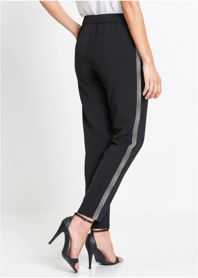 Schlupfhose mit Zierstreifen