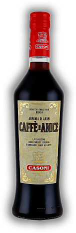 Casoni Caffe & Anice Casoni Caffe & Anice Eine vorzügliche Vermählung von Anislikör und Kaffee. 0,7	 Liter - Vol 31%