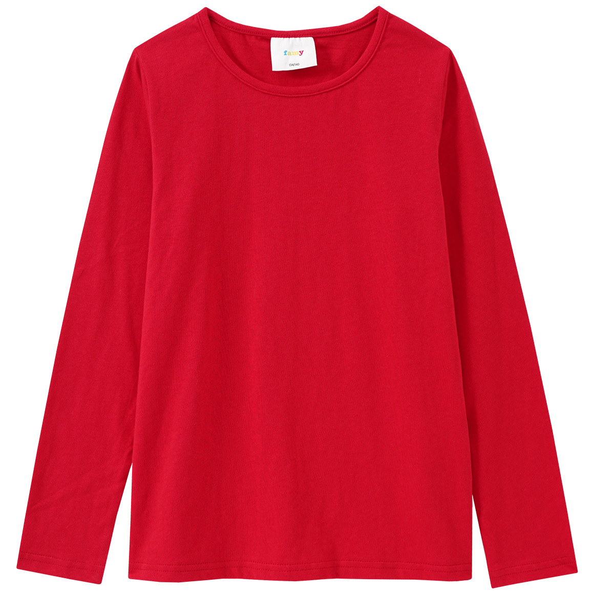 Mädchen Weihnachtskleid und Langarmshirt dunkelgrün / rot