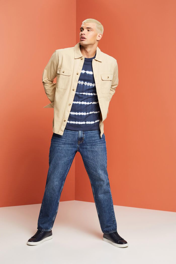 Twill-Overshirt, 100 % Baumwolle