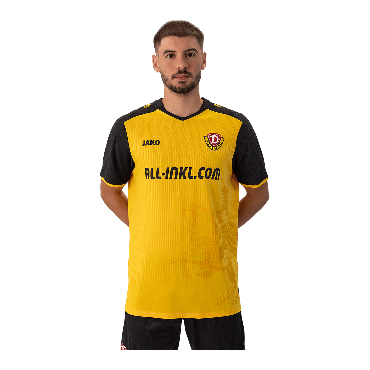 JAKO Dynamo Dresden Trikot Home 2024/2025 Gelb F307