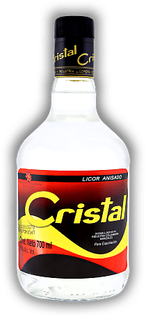 Aguardiente Cristal mit Anis ( Zuckerrohrschnaps ) Kolumbien Aguardiente Cristal mit Anis ( Zuckerrohrschnaps ) Kolumbien Mit Anis aromatisierter, weicher Zuckerrohrschnaps. 0,7	 Liter - Vol 30%