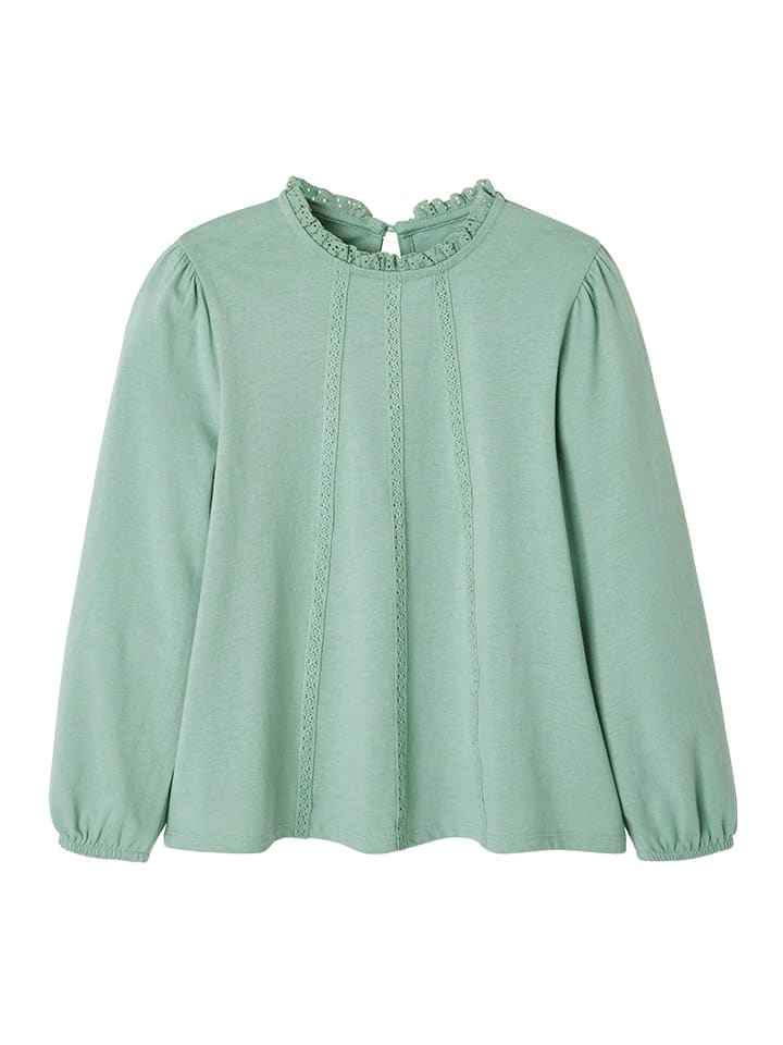 vertbaudet Bluse in Grün günstig kaufen