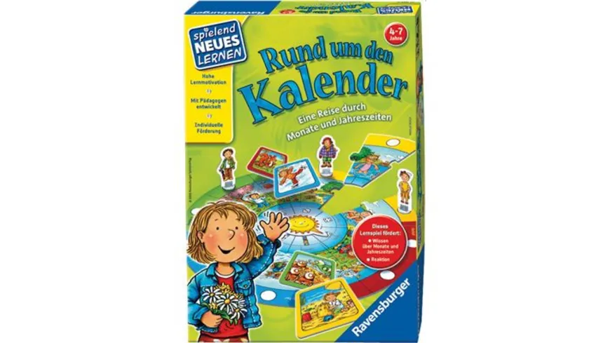 Ravensburger Spiel - Rund um den Kalender