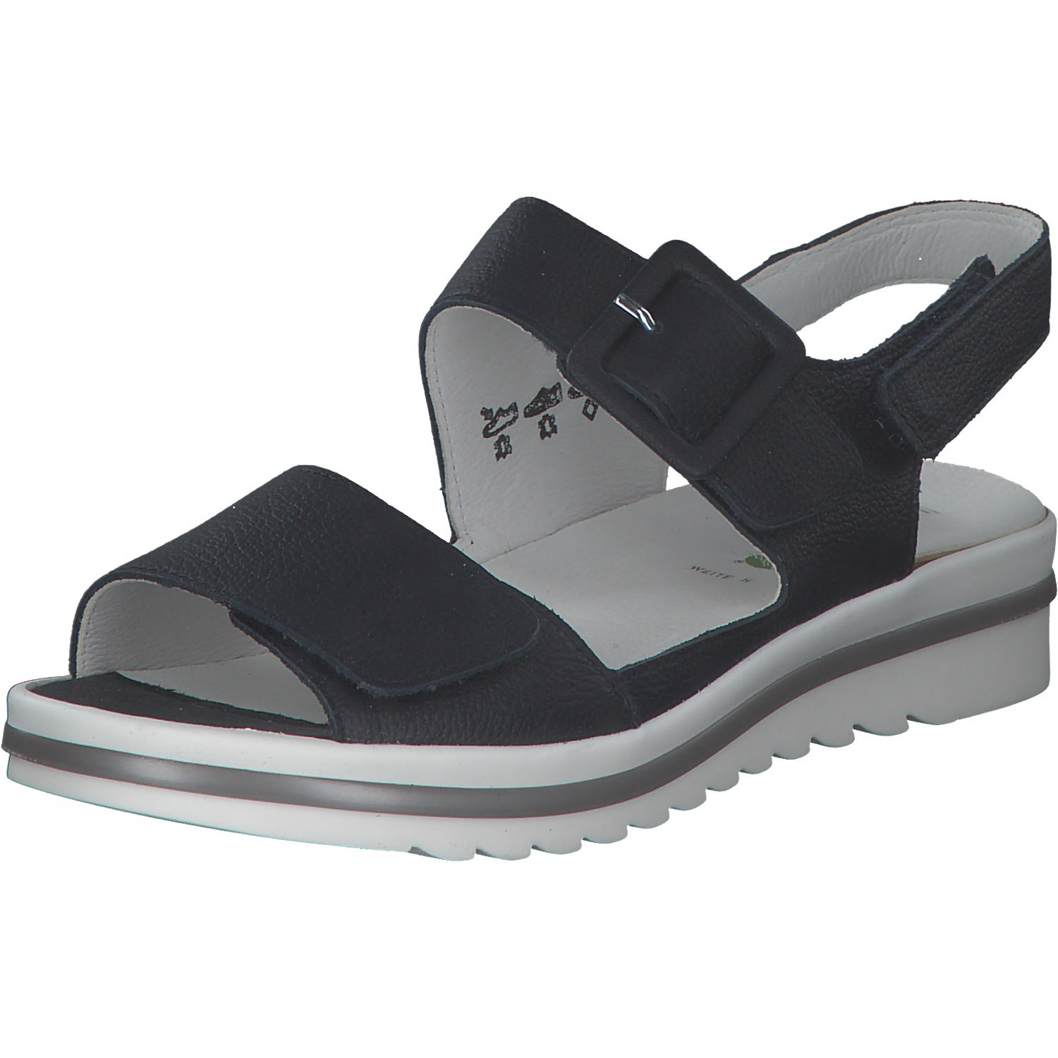 Waldläufer 351013, Klassische Sandalen, Damen, Blau
