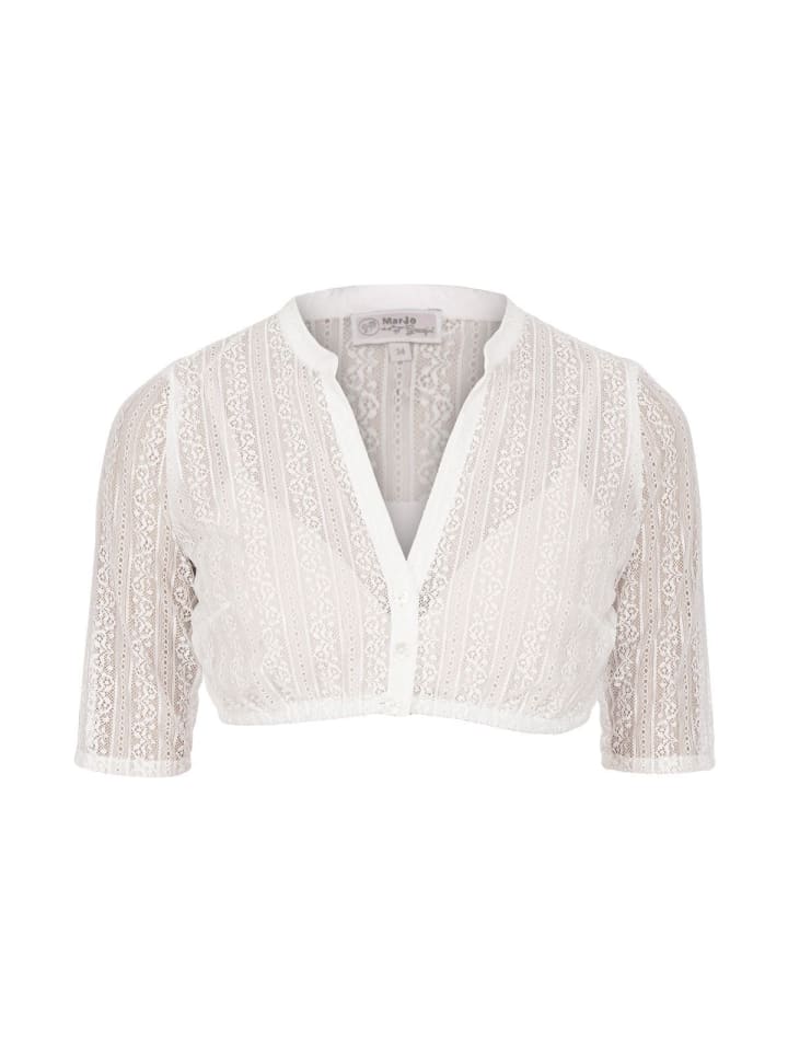 MarJo Dirndlbluse ILSE-LINDA in offwhite günstig kaufen