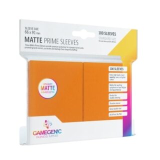 Gamegenic - Matte Prime Sleeves Orange (100)