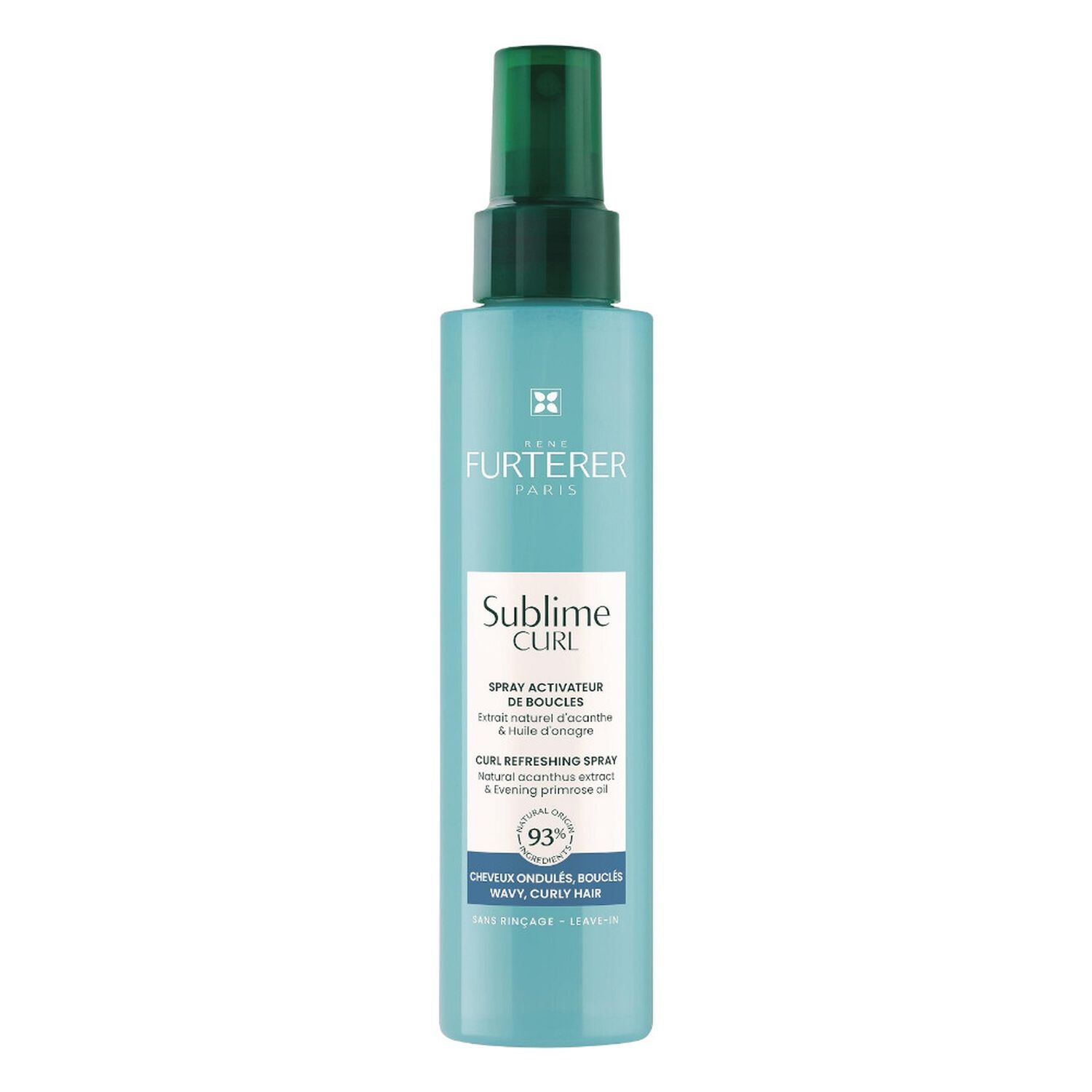 René Furterer Spray activateur de boucles Sublime Curl - Cheveux bouclés - 150 ml