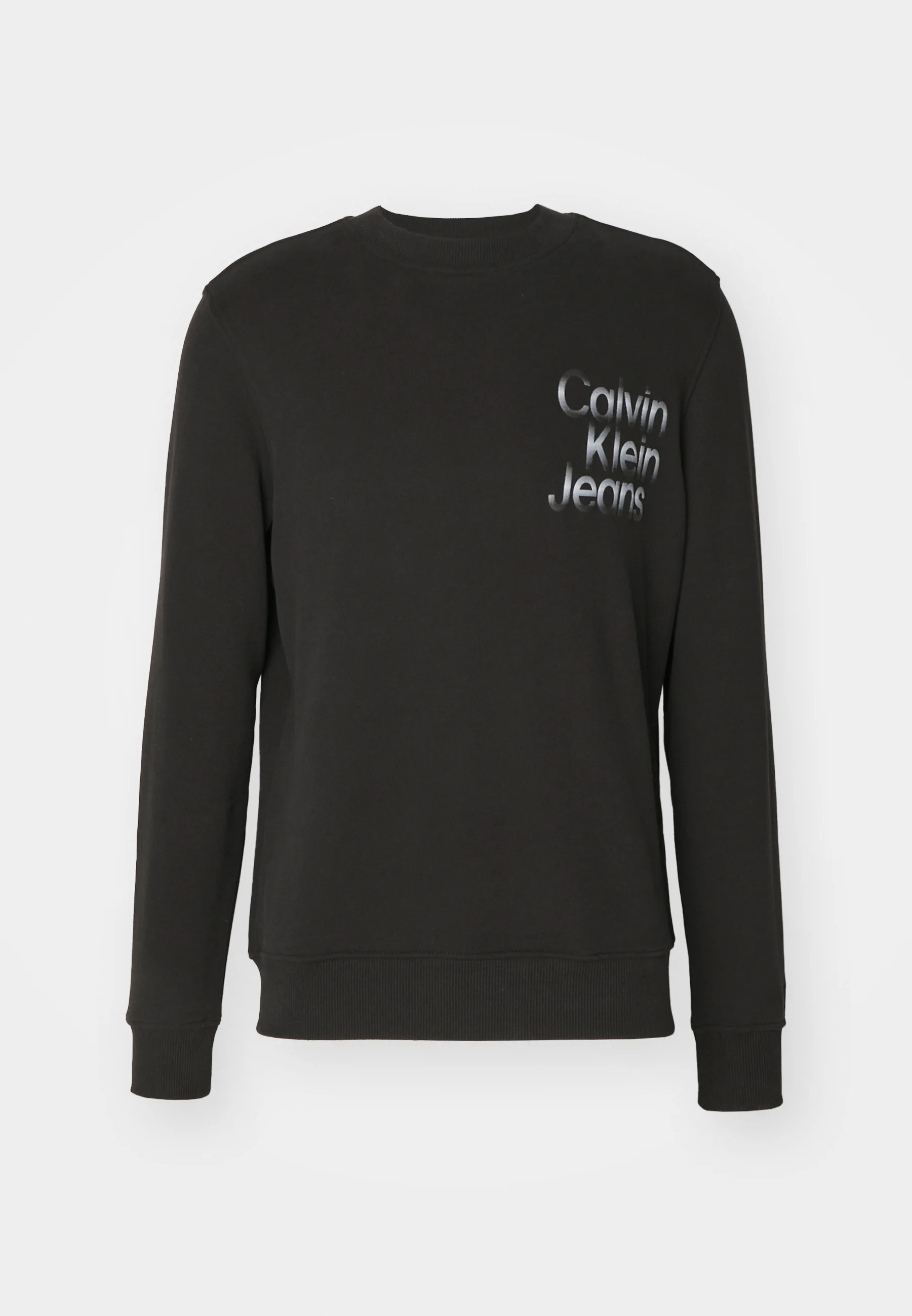 Calvin Klein Jeans DIFFUSED STACKED UNISEX - Sudadera