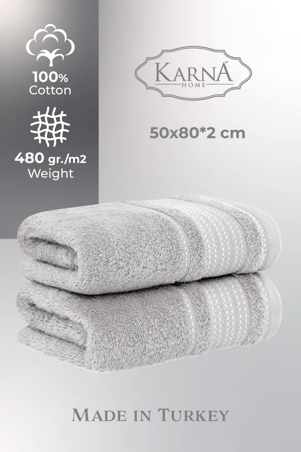 KARNA  LADİN 50X90 HAND-GESICHTSHANDTUCH, 2ER-SET