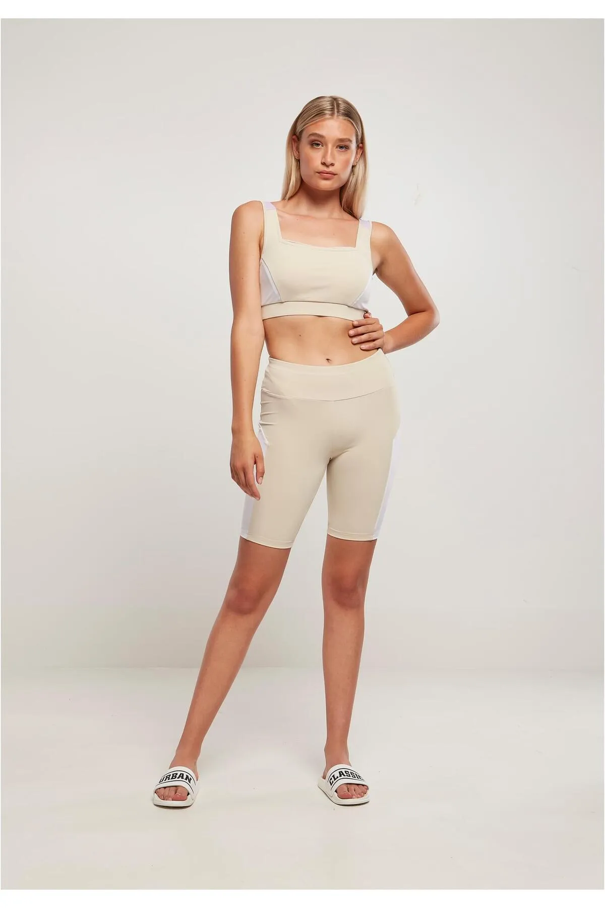 Urban Classics  Damen Ladies&' Colour Block Shorts