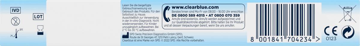 Schwangerschaftstest Ultra Frühtest Digital, 1 St