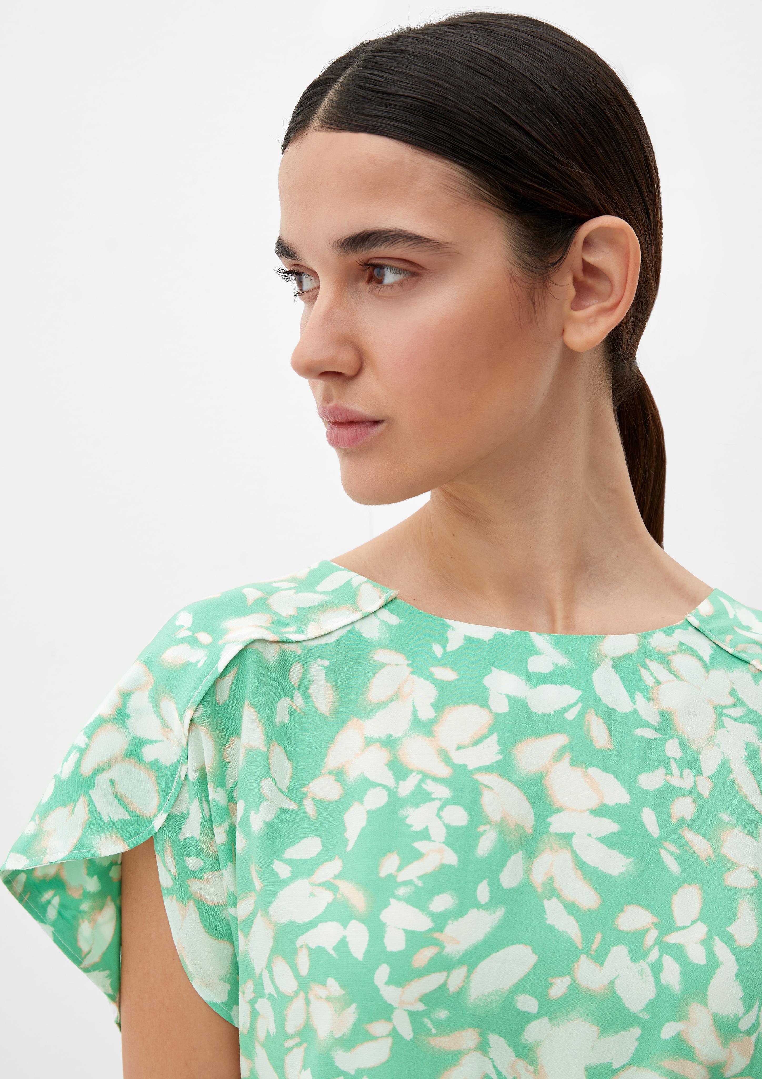 Gemusterte Bluse im Loose Fit  2130251-73A0