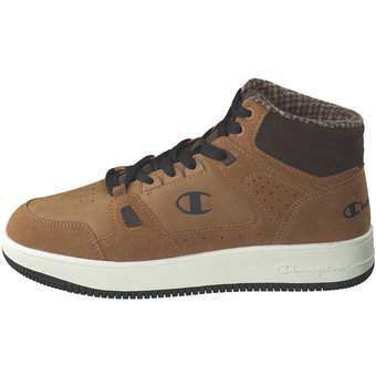 Champion Rebound Mid Winterized Sneaker in braun