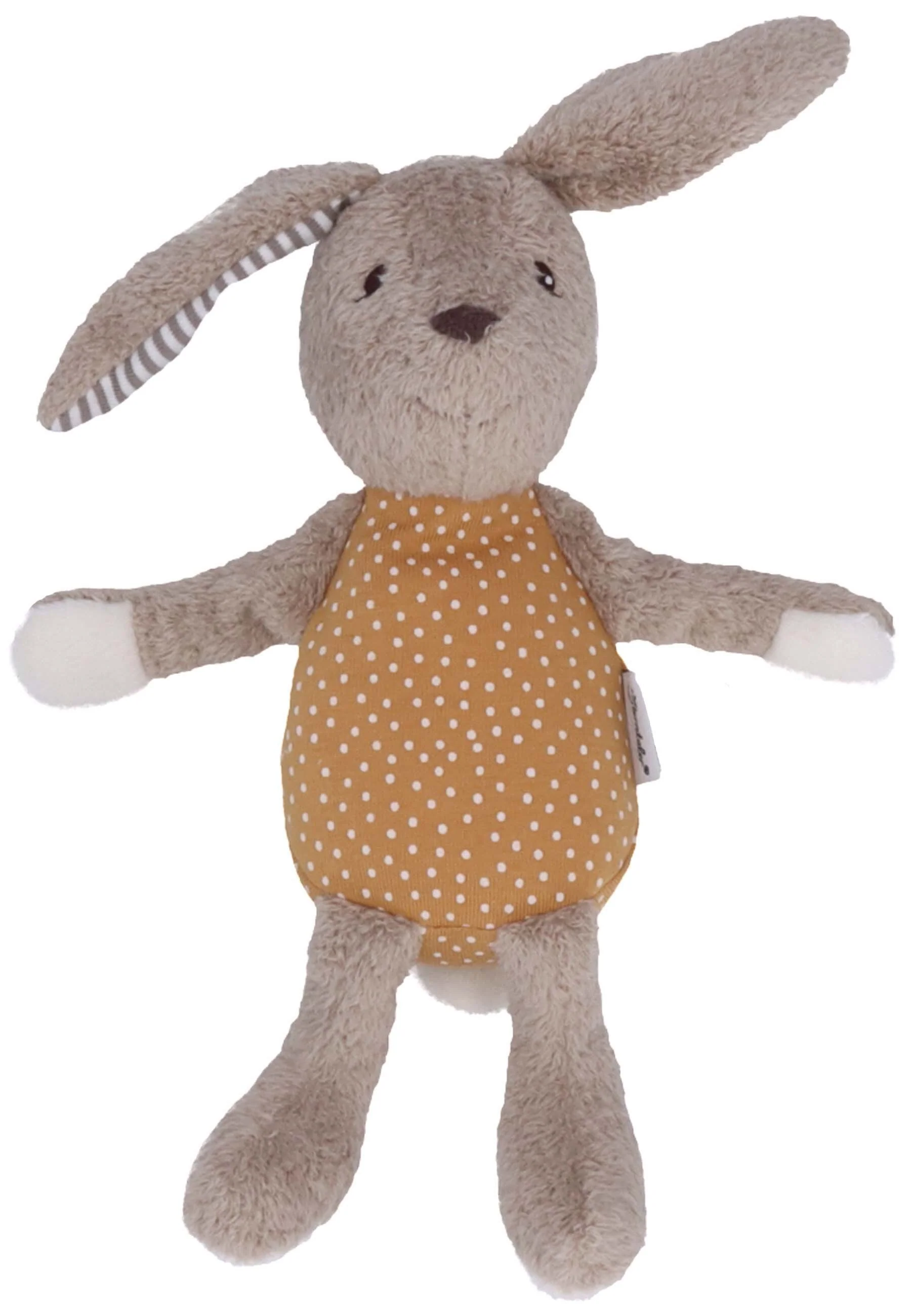Spieltier Hase Happy mit Schlappohren und Rassel
