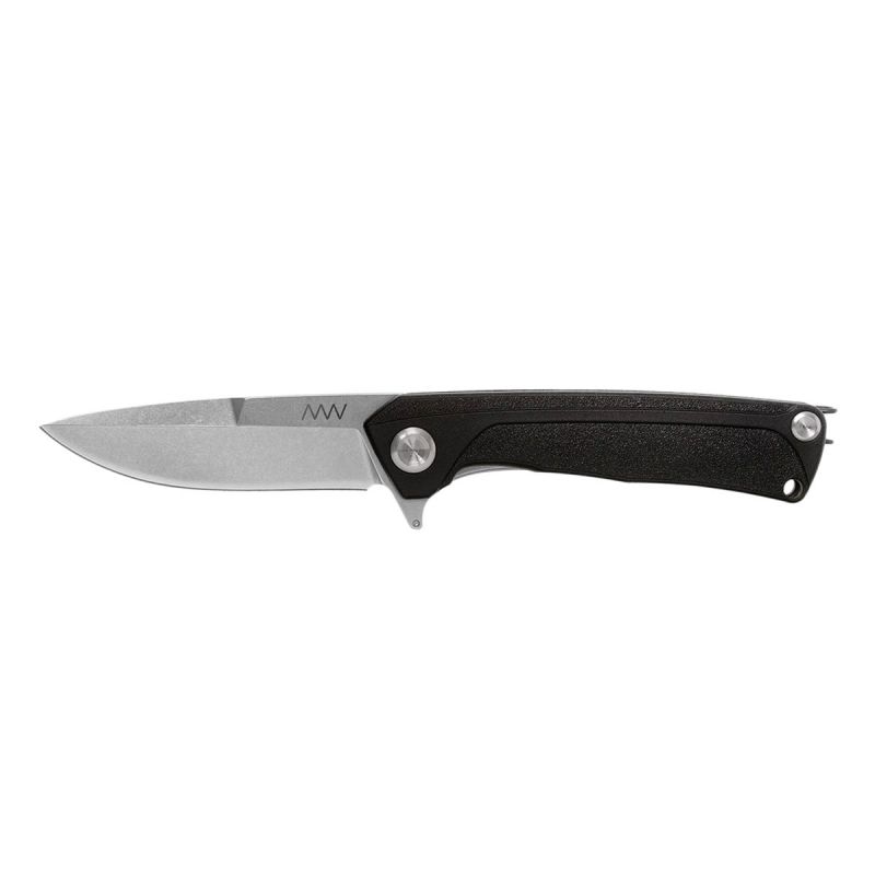 ANV Knives Z100 Stonewash GRN Black ANVZ100-047