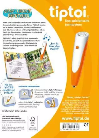 tiptoi® Lese-Lausch-Abenteuer Zauberwald
