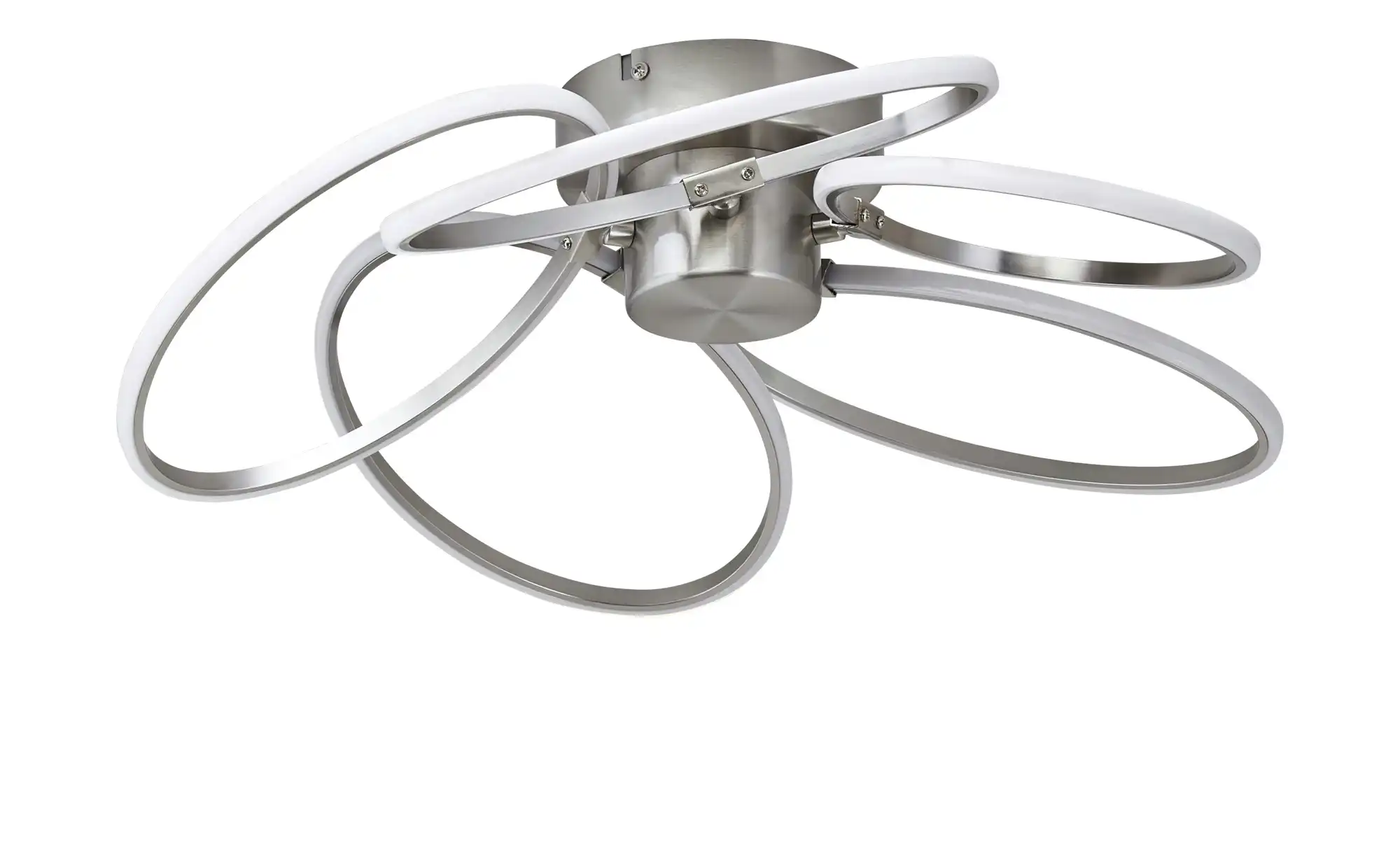 KHG LED-Deckenleuchte, 5-flammig nickel matt