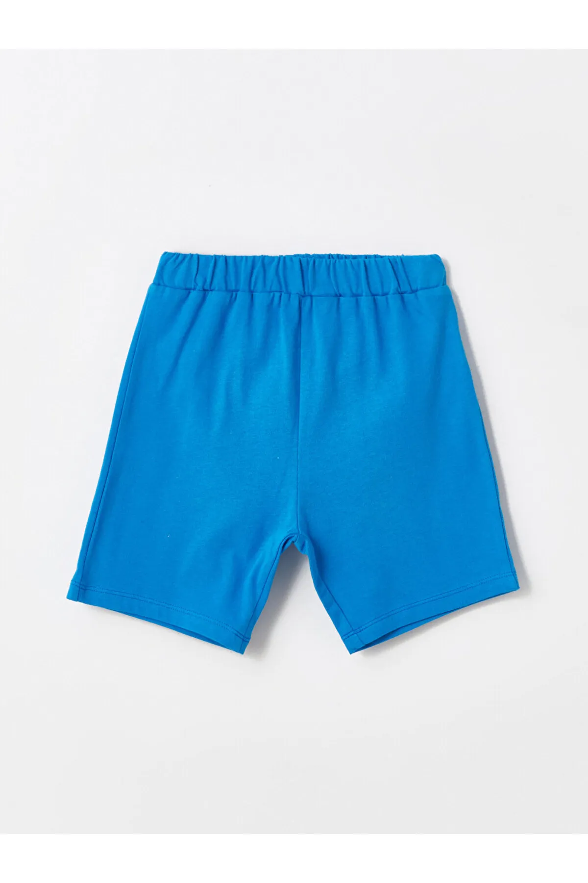 LC Waikiki  Bedrucktes Unterhemd und Shorts für Babys mit Rundhalsausschnitt, 2er-Set