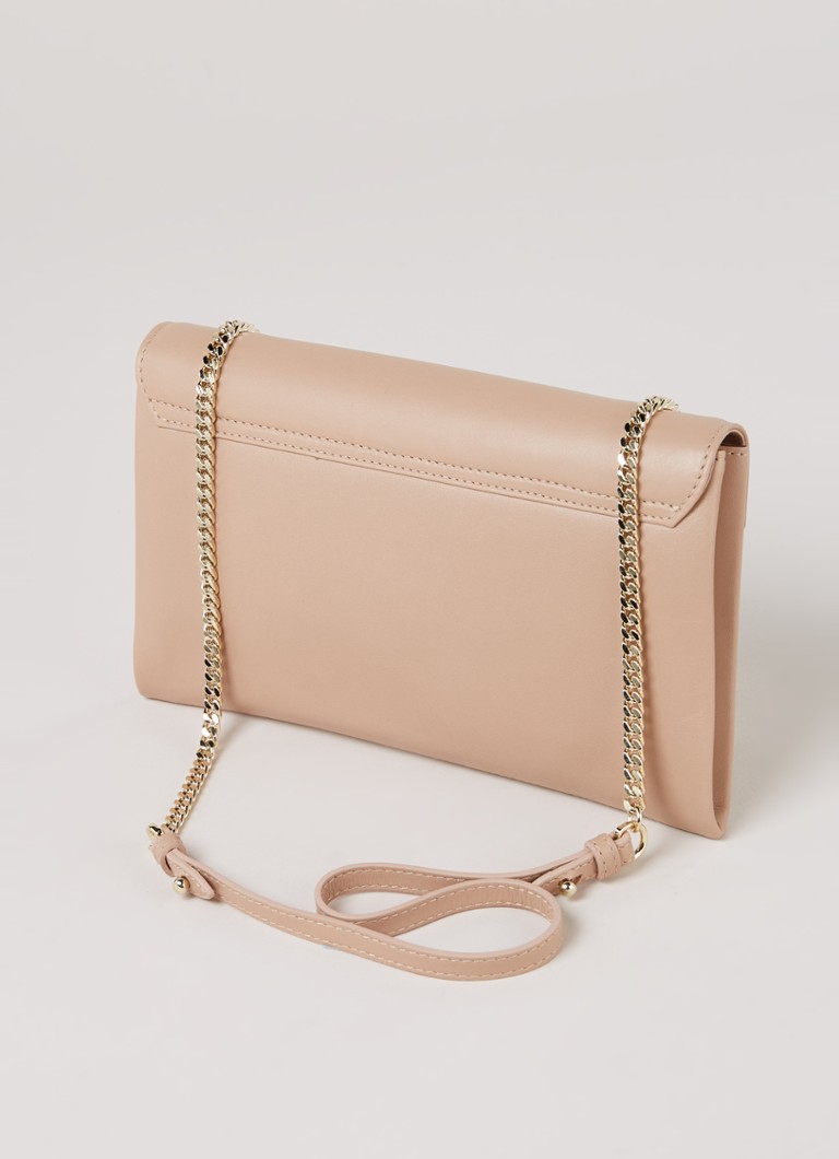LKBennett Dora -nahkainen clutch-laukku irrotettavalla olkahihnalla
